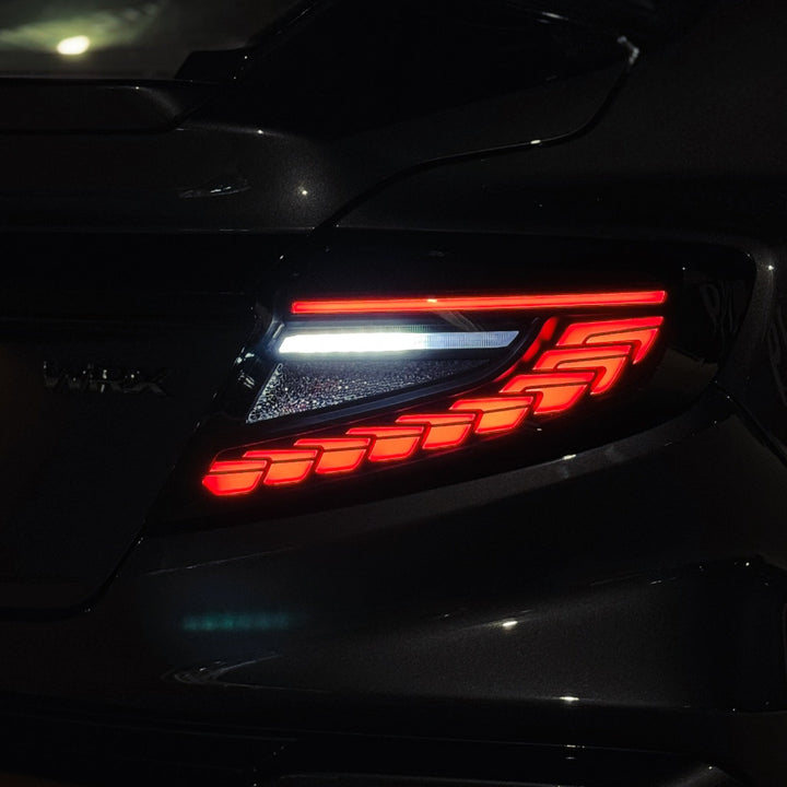 AUTO REVITALIZATION Dynamic LED (V4) Sequential Turn Signal Tail Lights For Subaru WRX VB 2022+
