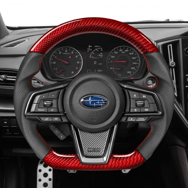 CEEHOR D-Shape Steering Wheel (Custom + Leather/Suede) For Subaru WRX VB/VN 2022+