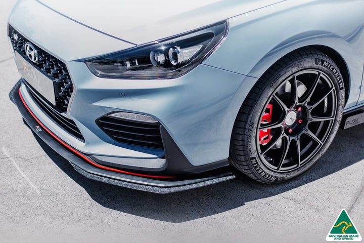 Flow Designs i30N Hatch PD (2018-2020) Front Lip Splitter Extensions - Pair