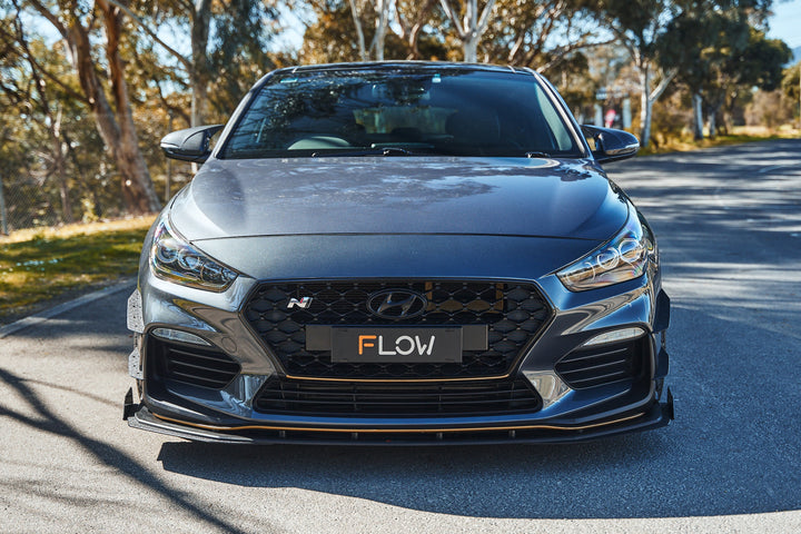Flow Designs i30N PD PFL (2018-2020) Front Bumper Canards