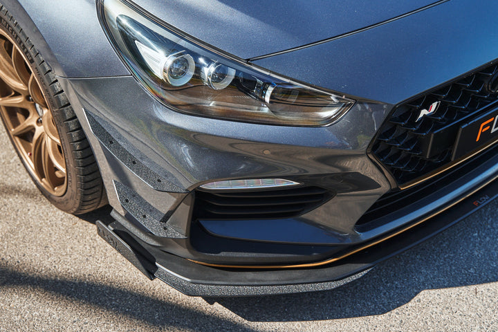 Flow Designs i30N PD PFL (2018-2020) Front Bumper Canards
