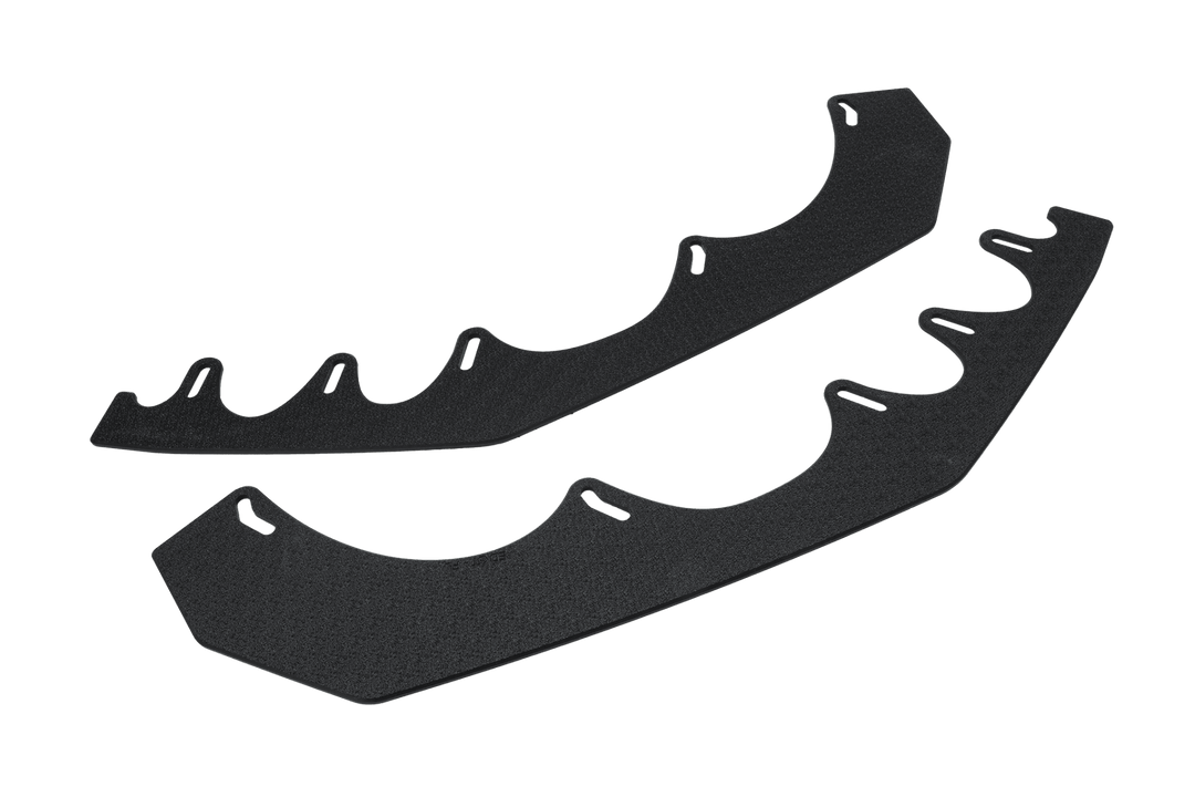 Flow Designs Cerato GT Facelift Front Lip Splitter Extensions (Pair)
