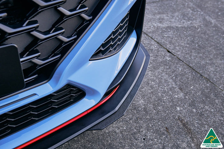 Flow Designs i30N Hatch PD FL (2021) Front Lip Splitter Extensions - Pair
