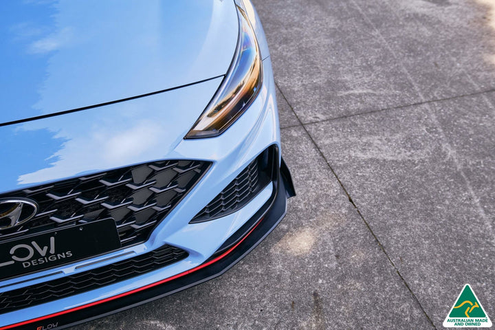 Flow Designs i30N Hatch PD FL (2021) Front Lip Splitter Winglets - Pair