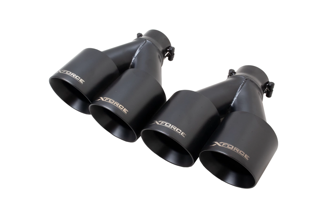 XForce Black Tips For 2011-2023 Subaru WRX/STI Sedan