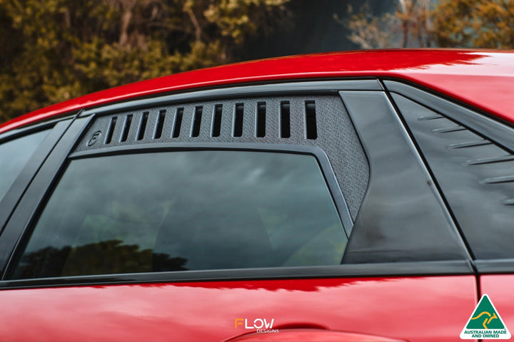 Flow Designs CN7 i30 N Line Sedan (2020-2022) Rear Window Vents - Pair