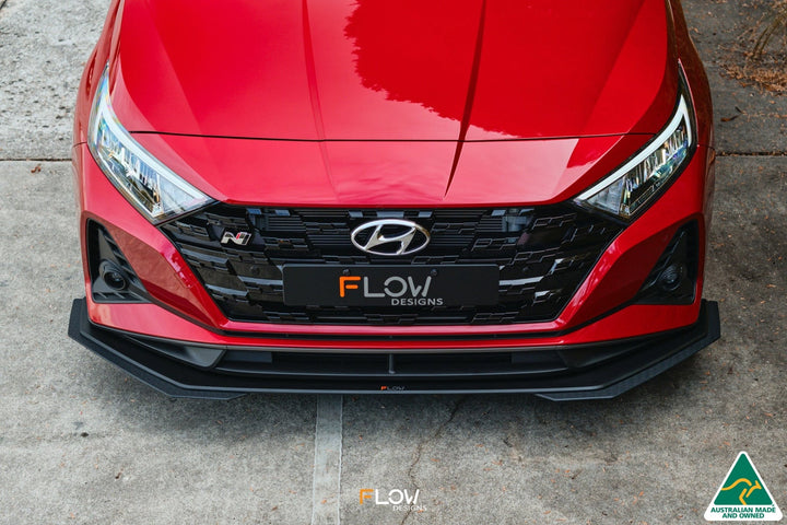 Flow Designs i20N BC3 Front Lip Splitter & Mounting Brackets