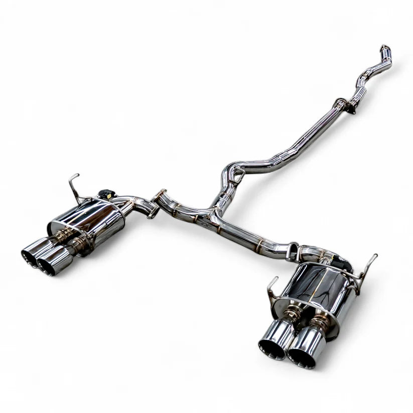 Aeroflow Dynamics x DMAKER® F1 Valved Cat Back Exhaust System for Subaru WRX VB 2022+