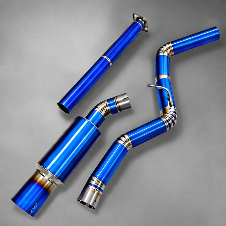 AFD Full Titanium Single Exit 3" Cat Back Exhaust For 2022+ Subaru WRX VB