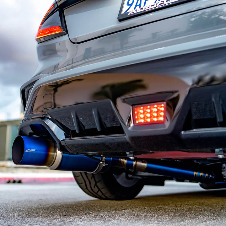 AFD Full Titanium Single Exit 3" Cat Back Exhaust For 2022+ Subaru WRX VB