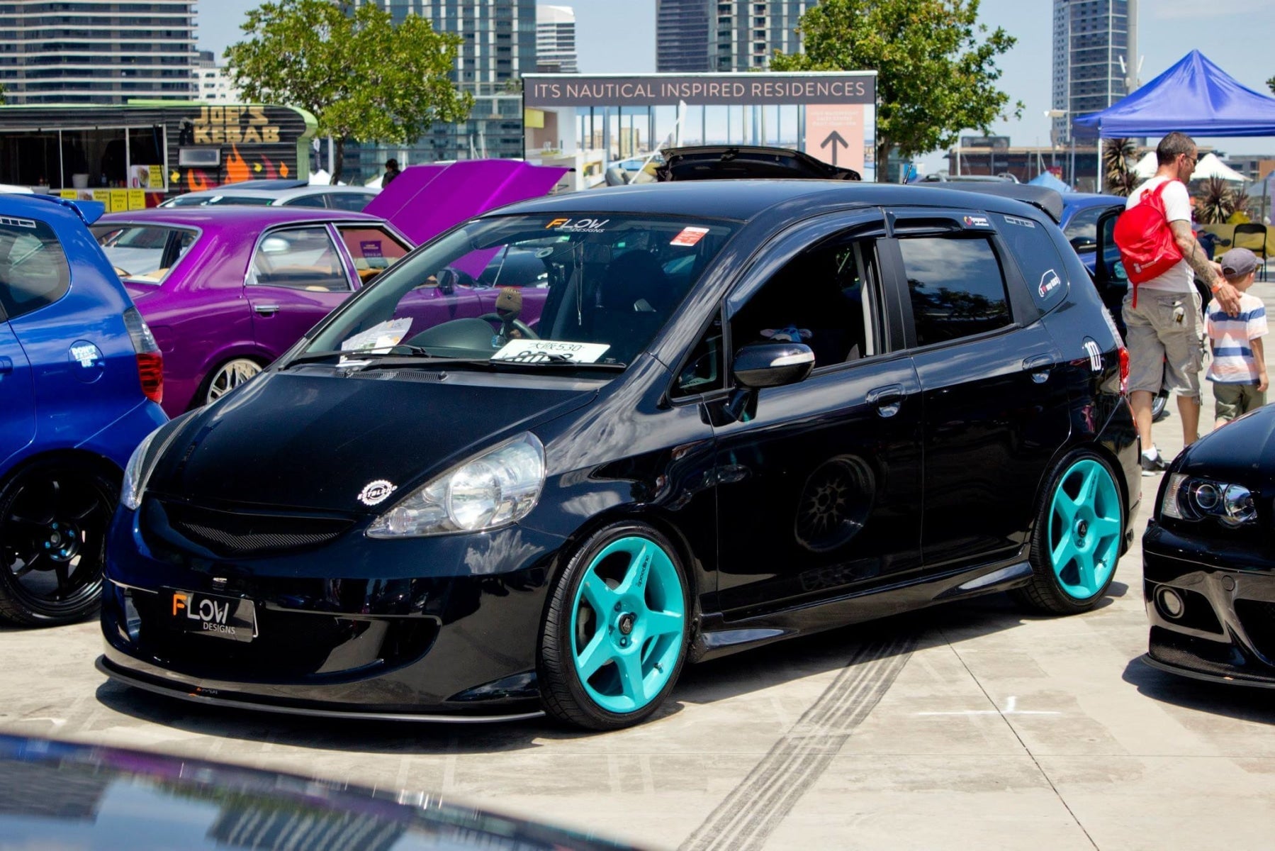 Buy MUGEN GD3 Jazz/Fit Front Lip Splitters Online – Automodellista