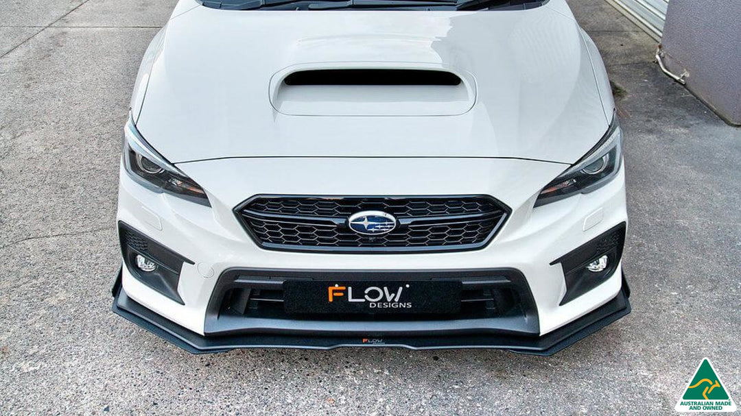 Subaru VA WRX & WRX STI Front Lip Splitter Extensions