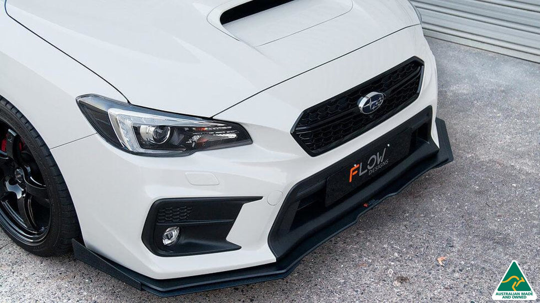 Subaru VA WRX & WRX STI Front Lip Splitter Extensions