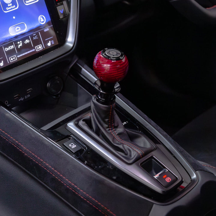 Suya Shift Knob & Covers - CVT Automatic Transmission for Subaru WRX & Other Models