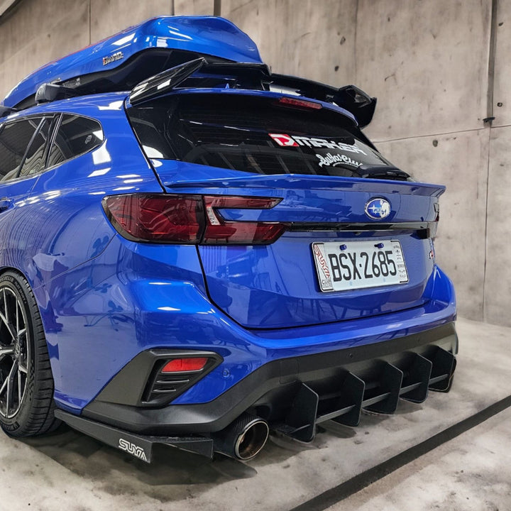 Suya S1-Spec Rear Diffuser for Subaru WRX VN 2022+ [Textured Black]