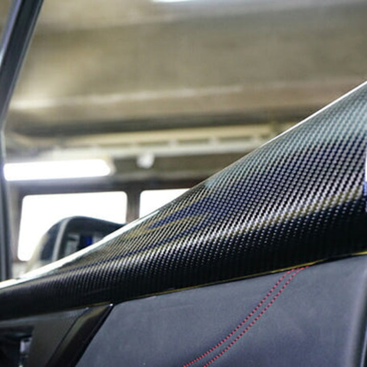 AXIS PARTS Front Inner Door Trim Covers (Left & Right) For 2022+ Subaru WRX VB/VN [Dry Carbon Fibre]