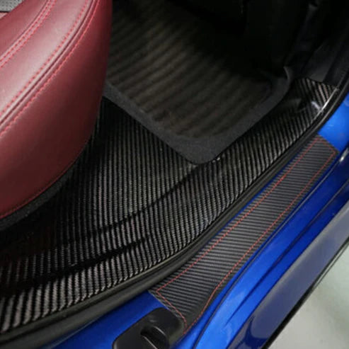 Axis Parts Dry Carbon Fibre Rear Scuff Plate Covers for Subaru WRX VB/VN 2022+