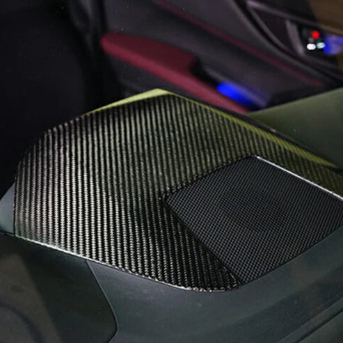 Automodellista Dry Carbon Fibre Centre Information Display Hood Cover for Subaru WRX (VB/VN) & Crosstrek (G6X) 2022+