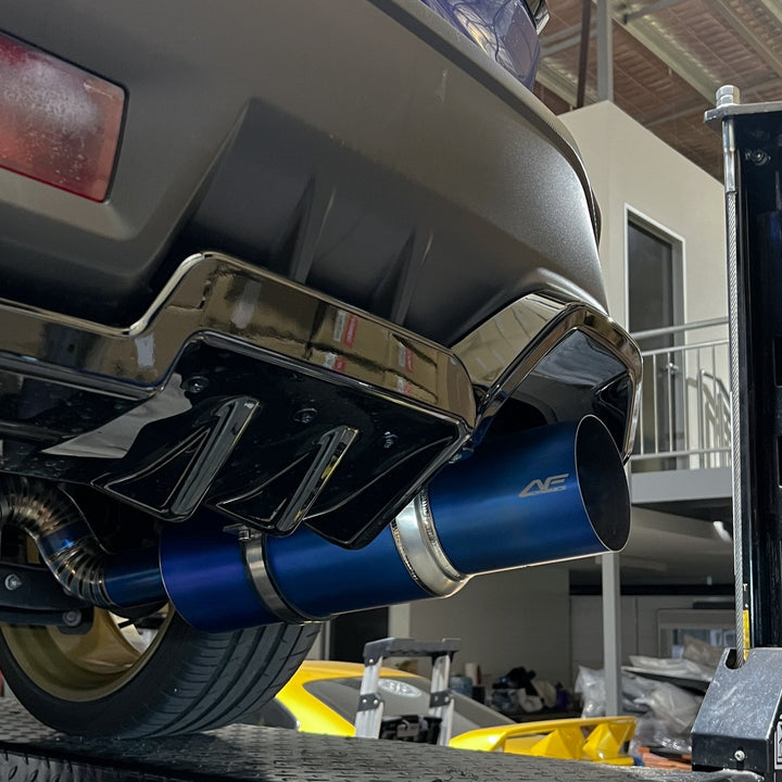 AFD Full Titanium Dual Exit 3" Cat Back Exhaust for Subaru WRX (VB) 2022-2025