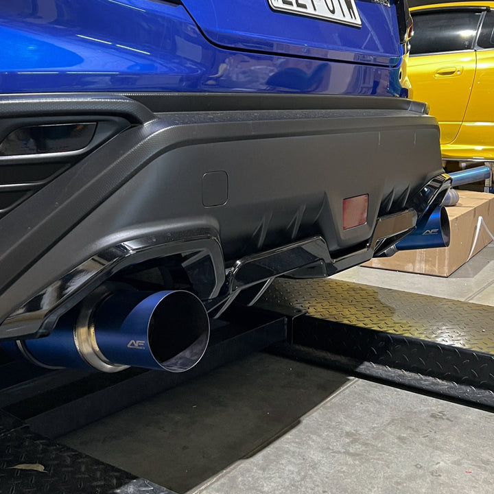 AFD Full Titanium Dual Exit 3" Cat Back Exhaust For Subaru WRX VB 2022-2025