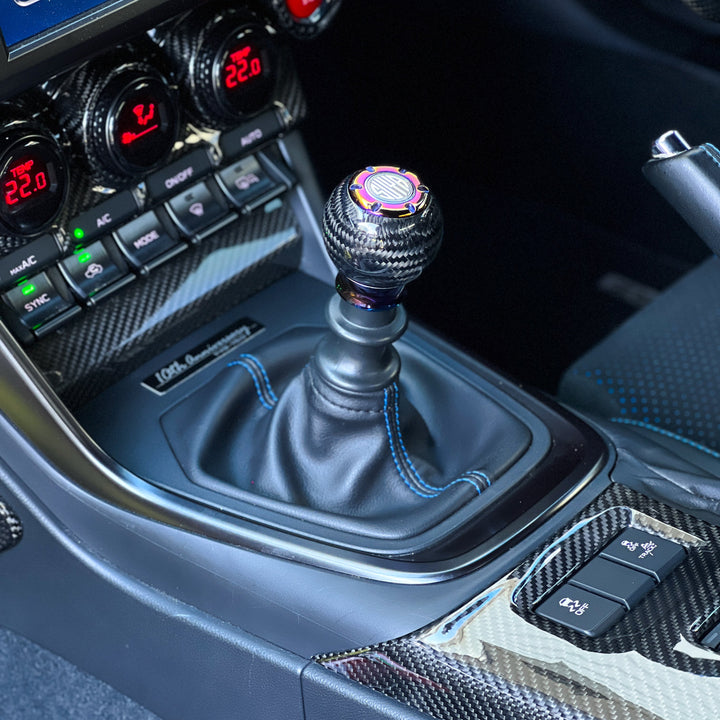 SUYA Interior - Shift Knob & Covers (Manual Transmission) for Subaru BRZ & Toyota 86 / GR86