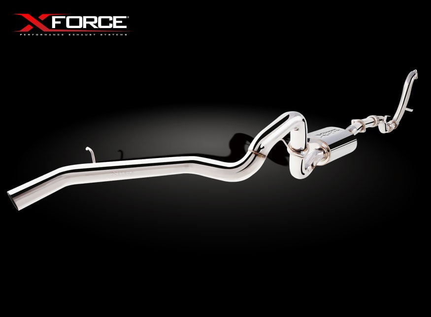 Xforce Nissan Patrol Wagon GU Y61 3L TD Turbo-Back Exhaust with Catalytic Converter