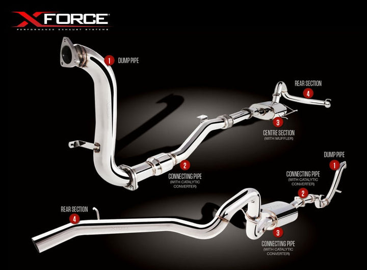 Xforce Nissan Y61 Patrol Wagon Turbo-Back Exhaust