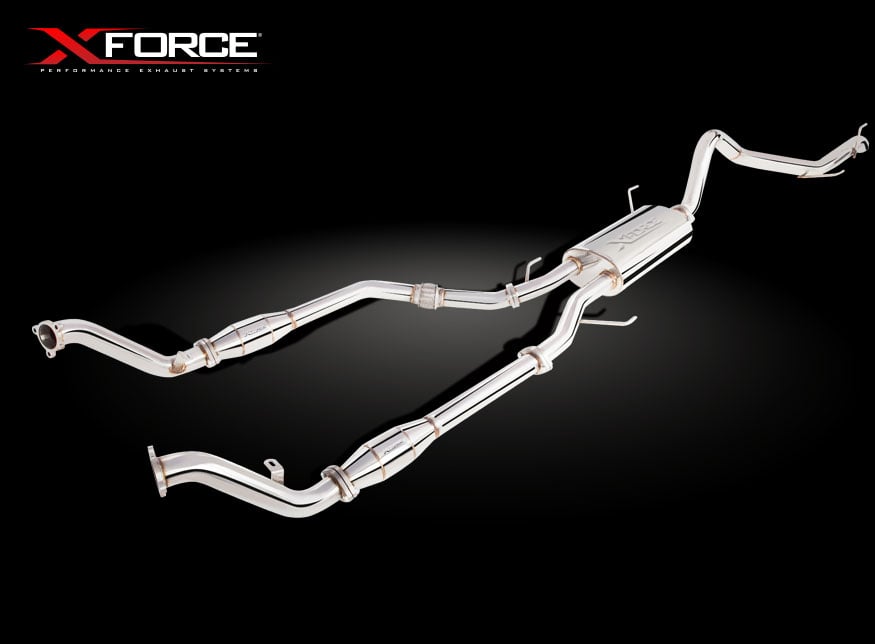 Xforce Toyota LandCruiser 200 Series V8 TD Turbo-Back Exhaust System