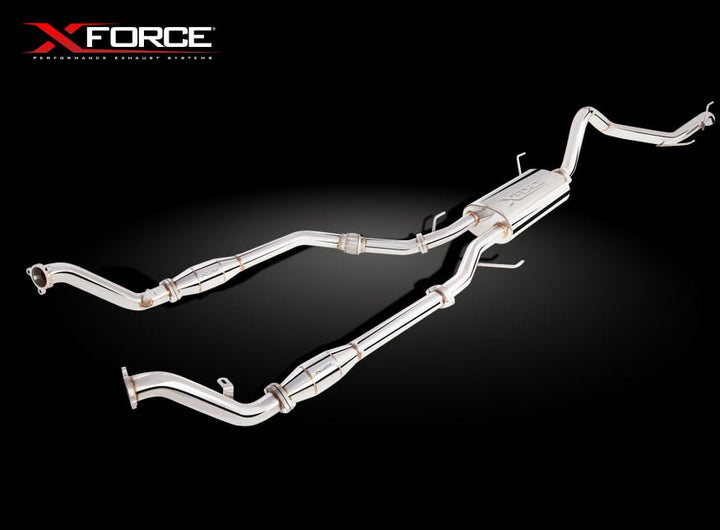 Xforce Toyota LandCruiser 200 Series V8 TD Turbo-Back Exhaust System