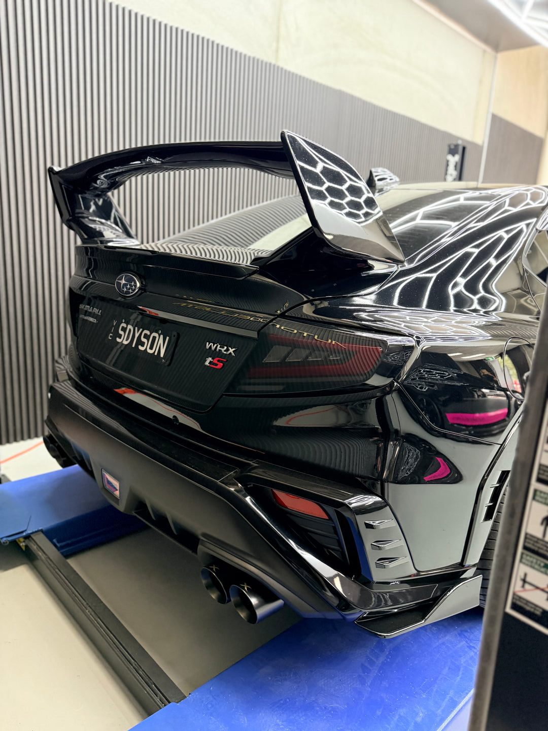 DMAKER D-Spec Paint Matched Rear Bumper Covers (3-Piece) For 2022+ Subaru WRX VB [Paint Matched]
