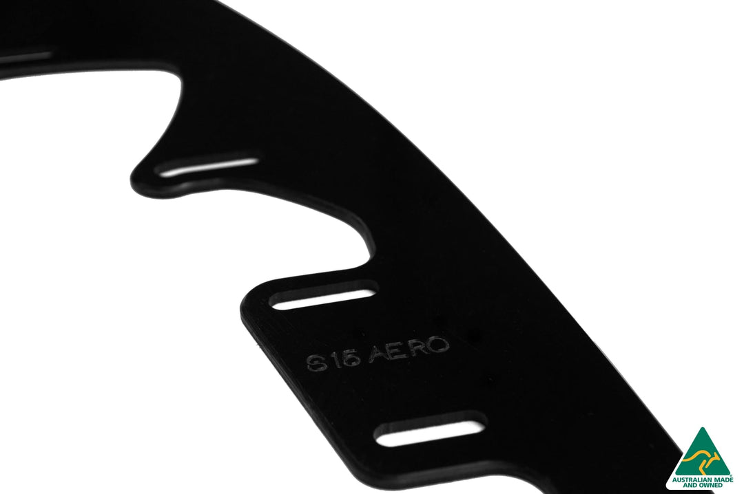 S15 / 200SX Aero Front Lip Splitter Extensions | For Aero Front Bar