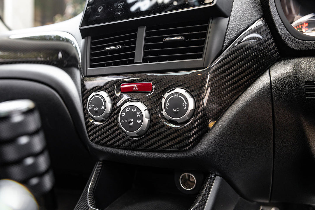 Automodellista Both Sides AC Bezel For 2008-2014 Subaru WRX/STI G3 [Carbon Fibre]