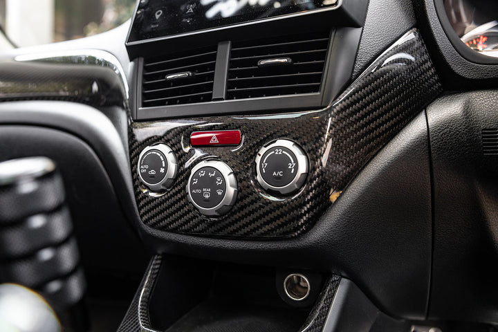Automodellista Both Sides AC Bezel For 2008-2014 Subaru WRX/STI G3 [Carbon Fibre]