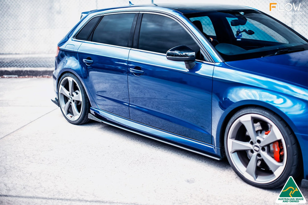 RS3 8V Sportback (Pre-Facelift) Side Skirt Splitters V3