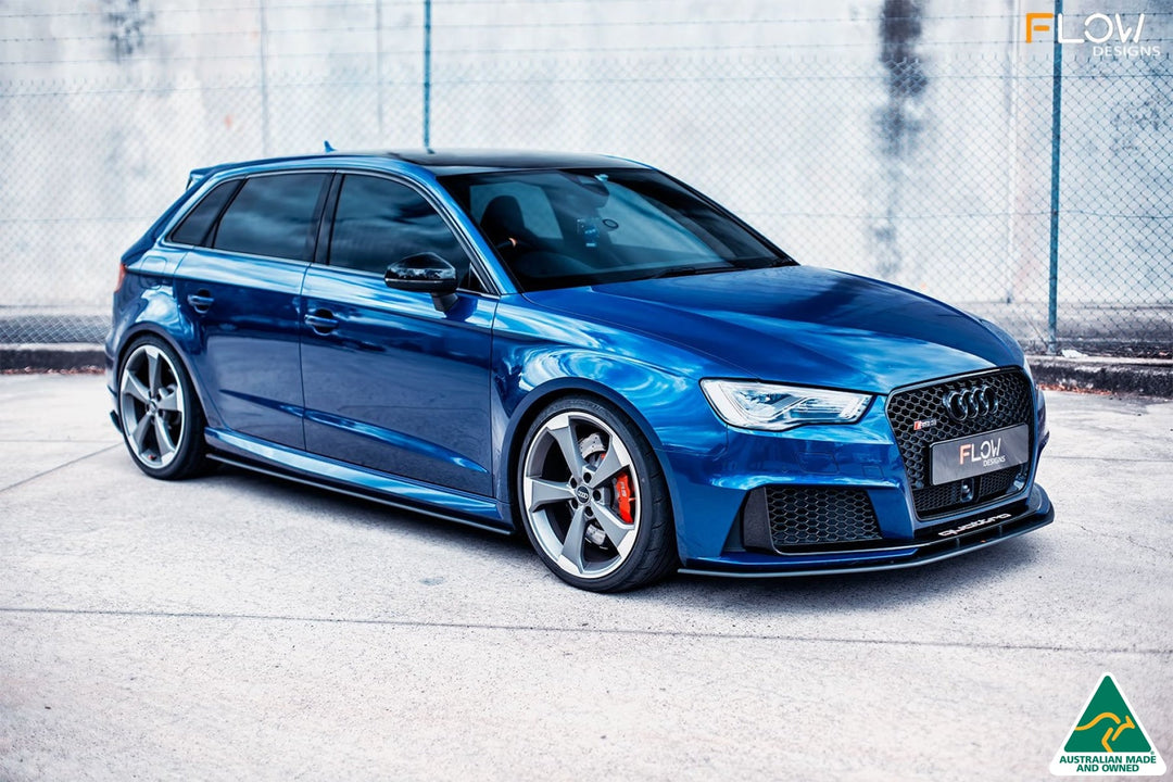 RS3 8V Sportback (Pre-Facelift) Side Skirt Splitters V3