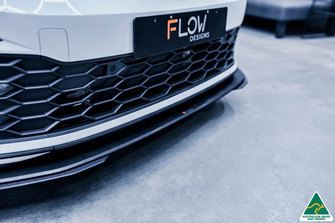 MK8 Golf GTI Front Lip Splitter Extensions