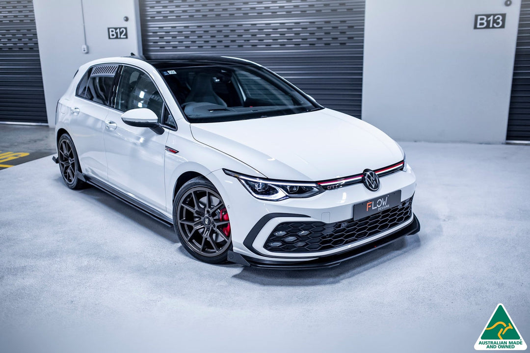 MK8 Golf GTI Front Lip Splitter Winglets