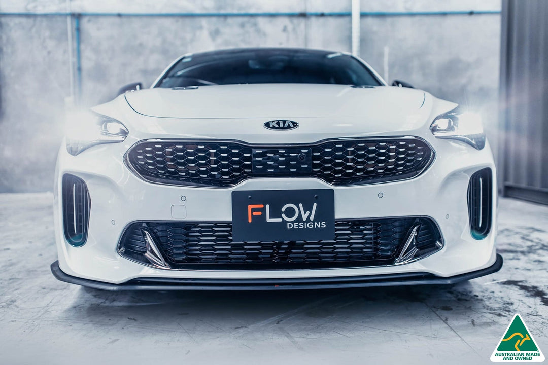 Flow Designs Stinger CK GT 2021-2022 Front Lip Splitter & Bumper Reinforcement Brackets