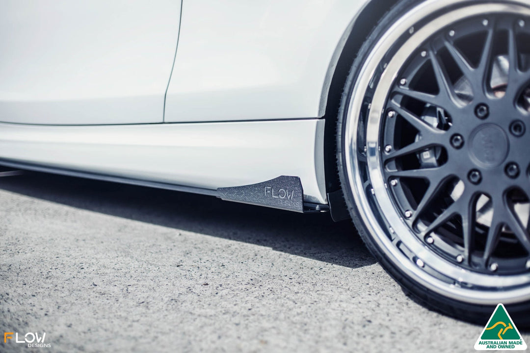 E82 M Sport Side Skirt Splitters V3