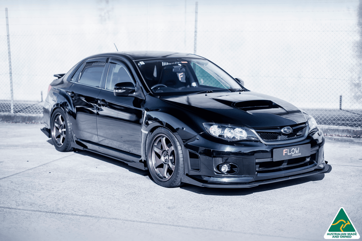 Flow Designs Front Lip Splitter for Subaru Impreza WRX & STI G3 Sedan FL