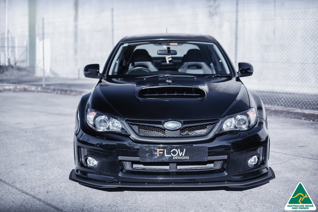 Flow Designs Front Lip Splitter for Subaru Impreza WRX & STI G3 Sedan FL