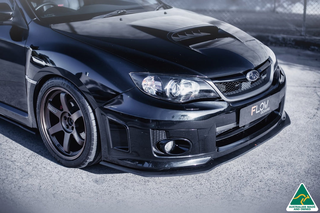 Flow Designs Front Lip Splitter for Subaru Impreza WRX & STI G3 Sedan FL