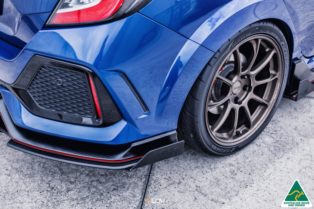 FK8 Civic Type R Rear Spat Winglets