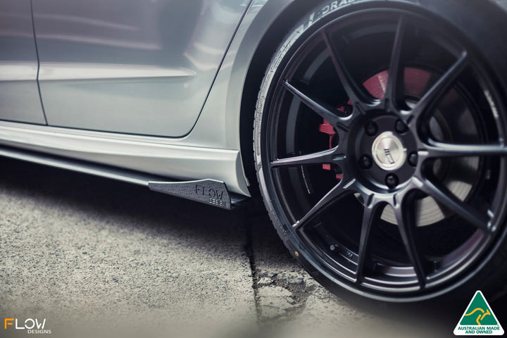 S3 8V Pre-Facelift Sportback Side Skirt Splitters V3