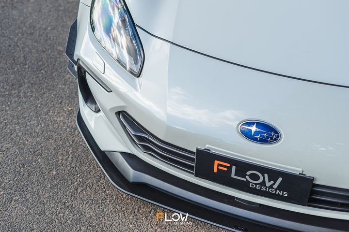 Flow Designs Front Lip Splitter for 2022+ Subaru BRZ ZD8 & Toyota GR86 ZN8 [Gloss]