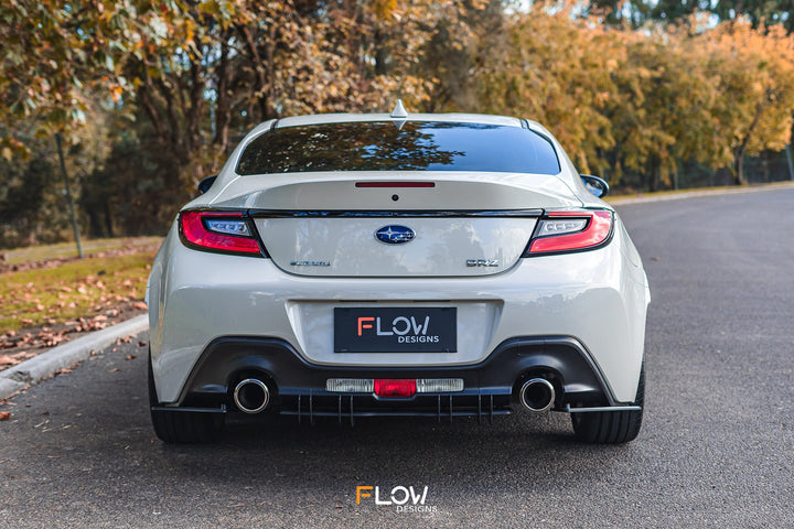 Flow Designs Flow-Lock Rear Diffuser for 2022+ Subaru BRZ ZD8 & Toyota GR86 ZN8 [Gloss]