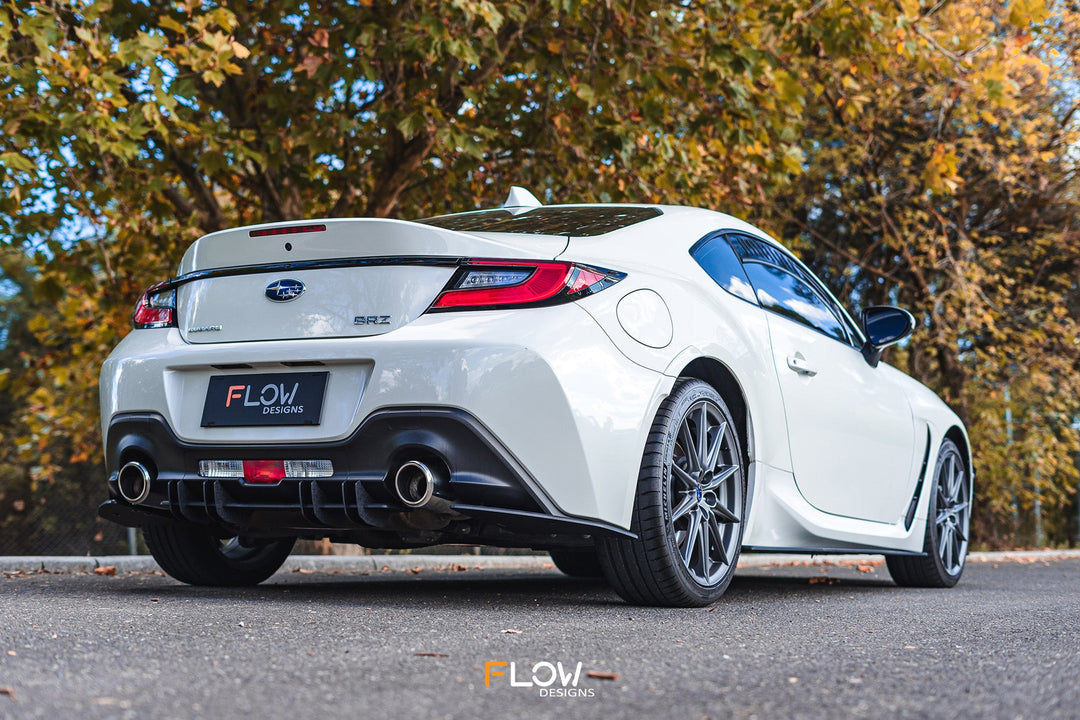 Flow Designs Flow-Lock Rear Diffuser for 2022+ Subaru BRZ ZD8 & Toyota GR86 ZN8 [Gloss]