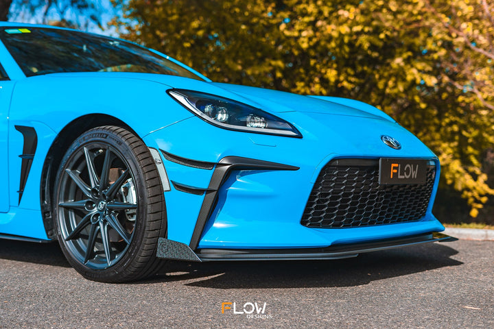 ZN8 GR86 Front Lip Splitter Winglets