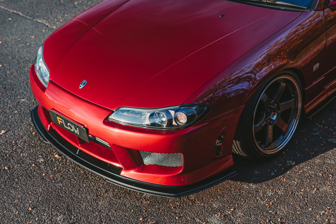S15 / 200SX Aero Front Lip Splitter Extensions | For Aero Front Bar