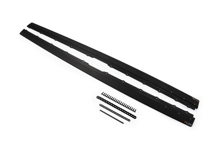 S3 8V Sedan Pre-Facelift Side Skirt Splitters V3